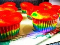 Rainbow Cupcakes!