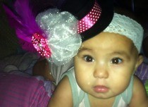 Baby Top Hat Party Headband