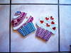 Mosaic Cupcake Hot Pot Stands