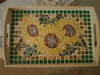 Mosaic Sunflower Tray