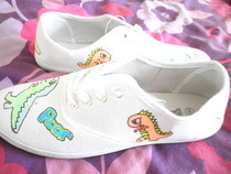 Dinosaur Shoes :)