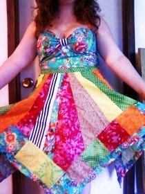 Patchwork Dress