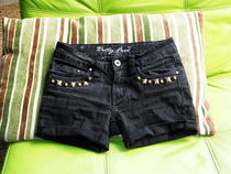 Denim Jeans To Studded Shorts