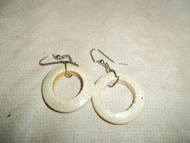 Wooden Hoop Earrings