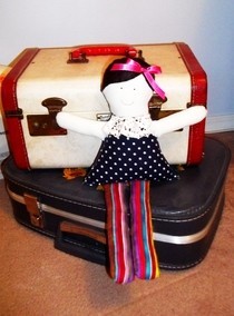 Soft Dots 'N' Stripes Doll