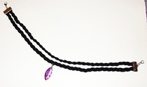 2 Strand Braided Suede Choker