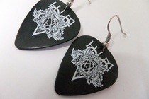 Him Guitar Pick Earrings
