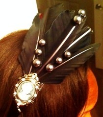 Gothish Cameo Headband
