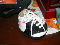 Baby Shoe Pincushions
