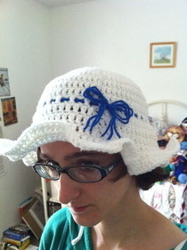 Frill Brim Hat