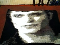 Crochet Edward Cullen Blanket