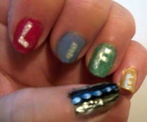 "Life Is A Highway" Nails