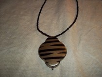 Zebra Necklace