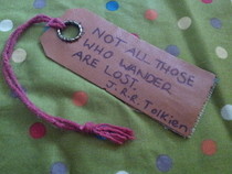 Tolkien Quote Bookmark