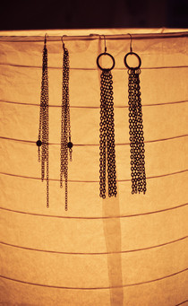 Earrings Of Old Necklace