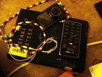 Make Beads On Your Earpiece.