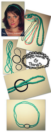 Super Fast Necklace To Headband Diy  