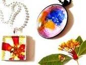 Pressed Flower Pendants