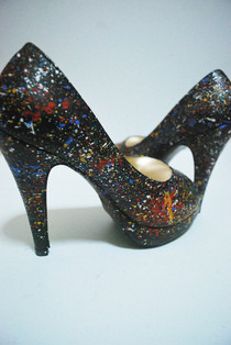Jackson Pollock Heels