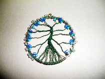 Wire Wrapped Tree Of Life Ornament