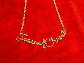 Wire Name Pendant