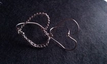 Wire Heart Finger Ring Diy