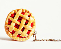 Polymer Clay Cherry Pie