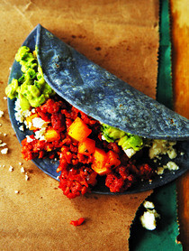 Chorizo And Potato Tacos