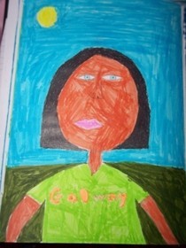 Galway Girl Drawing