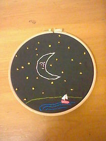Moon Embroidery