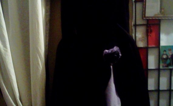 Revamp 80's/90's Dress Into Gothic Lolitia Dress
