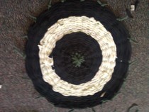 Hula Hoop Rug Attempts