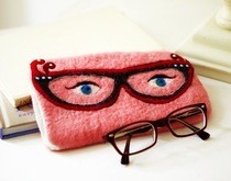 Felted Spectacle Glasses Case 
