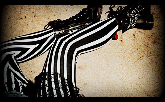 Tim Burton Inspired Leggings