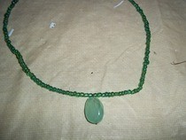 Green Pendant Necklace