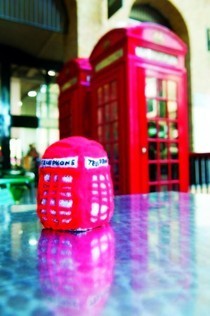 Telephone Box Plushie