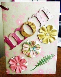 Handmade Mother's Day Greeting Card