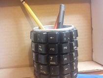 Keyboard Pencil Jar