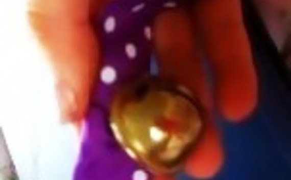 Purple Polka Dot Cat Collar