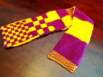 Checkerboard Scarf