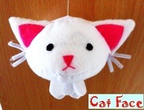 Cat Face Plushie