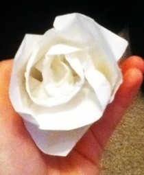 Konan's Origami Rose