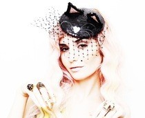 Audrey Kitching Cat Fascinator