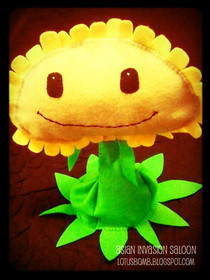 Plants And Zombies Sunflower Plush