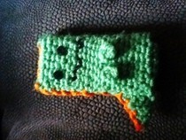 Green Monster I Pod Cozy