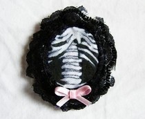 Ribcage Cameo Brooch