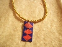 Argyll And Gold Necklace