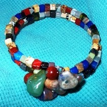 Semiprecious Stone Bangle