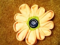 Easy Kanzashi Flower