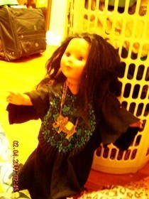 Witch Costume For 18 Inch Dolls (Madame Alexander, A.G., Etc.)